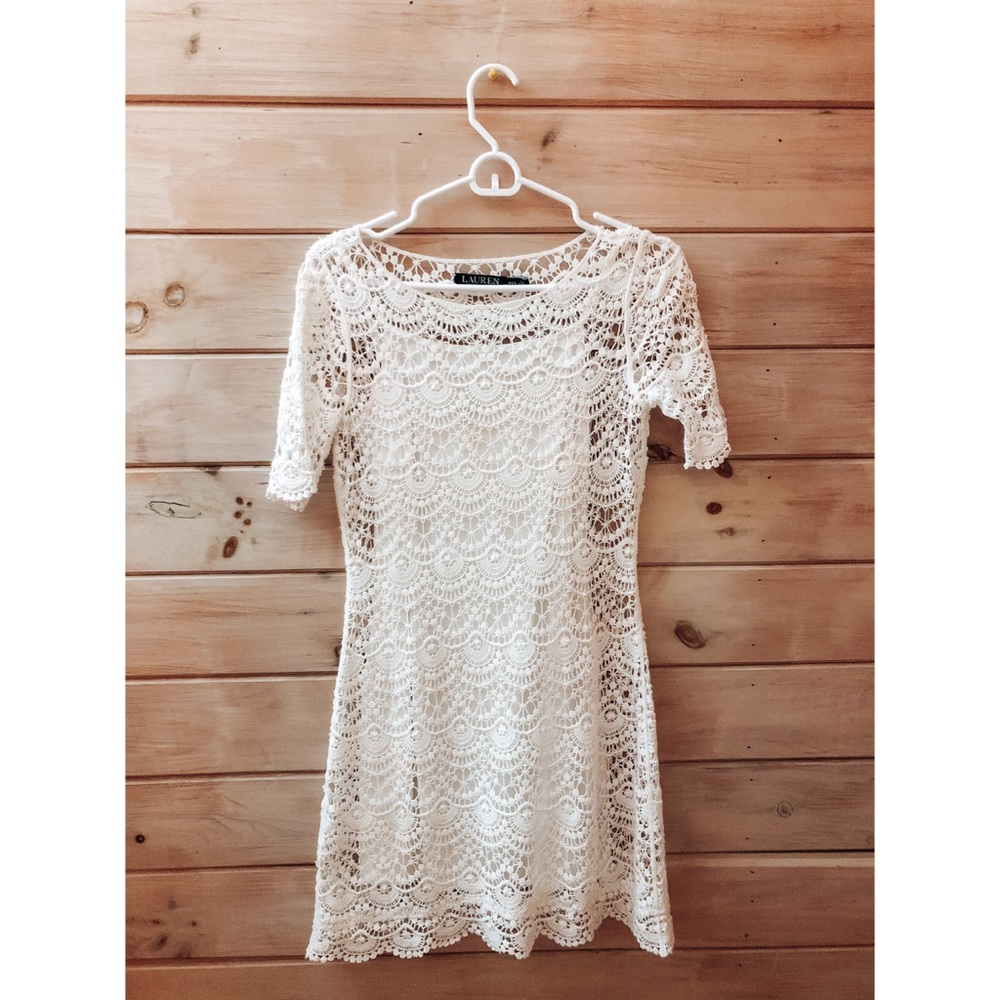 Polo Ralph Lauren Lace Mini Dress